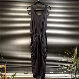 Black Sleeveless Jumpsuit